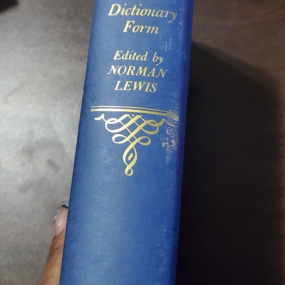 Roget's Thesaurus of the English Language in Dictionary Form